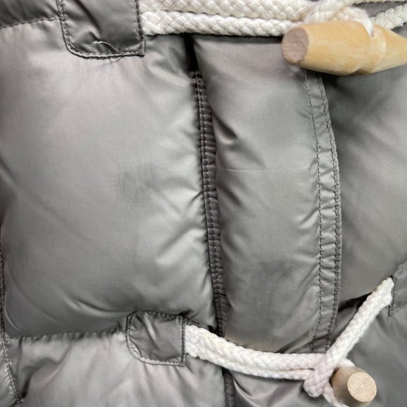 G1 Goods Olive Green Down Filled Nautical Puffer Vest Large - Picture 4 of 4